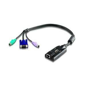 ATEN PS/2 VGA KVM Adapter w/ Composite Video Support KA7120-AX kép