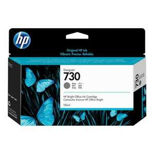 HP 730 - gray - original - DesignJet - ink cartridge (P2V66A) kép