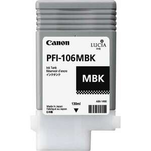 Canon PFI-106 MBK tintapatron 1 db Eredeti Matt fekete kép