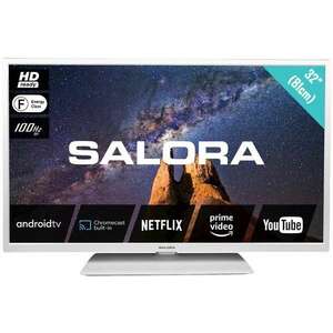 Salora Smart LED HD TV, 32MILKYWAY, 81 cm, Android, Amazon Prime, Netflix, Youtube, Wifi, Dolby Digital, High Dynamic Range 10, Chromecast, Bluetooth 5.0, fehér kép