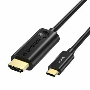 Choetech CH0019 kábel, USB-C - HDMI, 1, 8 m, fekete kép