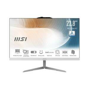 Msi business aio modern am242 12m-1079xhu, 23, 8" fhd, i5-1235u, 8gb, 512gb m.2, int, noos, white 9S6-AE0712-1213 kép