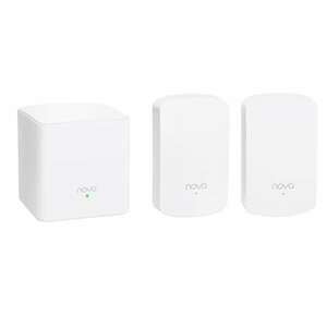 Tenda Mesh WiFi AC1200 - Nova MW5 (3pack; 300Mbps 2, 4GHz + 867Mbps 5GHz; 2port 1Gbps; 1port 100Mbps secondary) kép