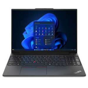 Lenovo ThinkPad E16 Intel Core Ultra 5 125U Laptop 40, 6 cm (16") WUXGA 16 GB DDR5-SDRAM 512 GB SSD Wi-Fi 6E (802.11ax) Windows 11 Pro Fekete kép