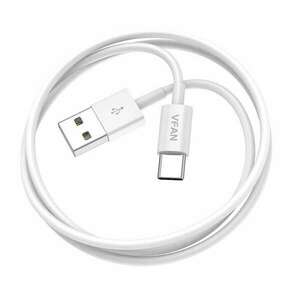 Vipfan X03 USB-A - USB-C kábel 3A, 1m fehér (X03TC) kép