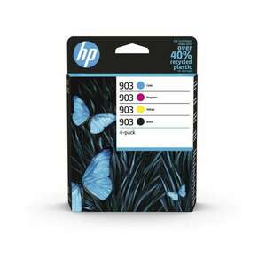 HP 903 tintapatron csomag fekete/cián/magenta/sárga (6ZC73AE) (6ZC73AE) kép