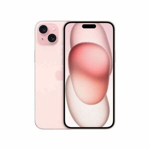 Apple iPhone 15 6, 1" 5G 6/256GB pink okostelefon (MTP73SX/A) kép