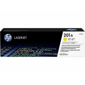 CF402A Lézertoner Color LaserJet Pro M252, M277 nyomtatóhoz, HP 201A, sárga, 1, 4k kép