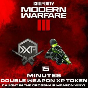 Call of Duty: Modern Warfare III - Caught in the Crosshairs Weapon Vinyl + 15 Minutes Double Weapon XP Token (DLC) (Digitális kulcs - PC/PlayStation 4/PlayStation 5/Xbox One/Xbox Series X/S) kép