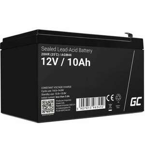 Green Cell AGM48 UPS akkumulátor Zárt savas ólom (VRLA) 12 V 10 Ah kép