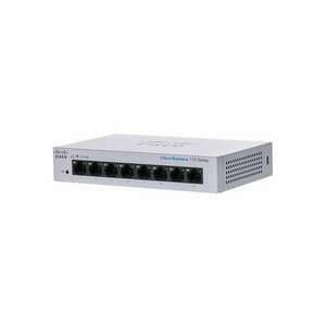 Cisco CBS110-8T-D 8x GbE LAN port nem menedzselhető switch kép