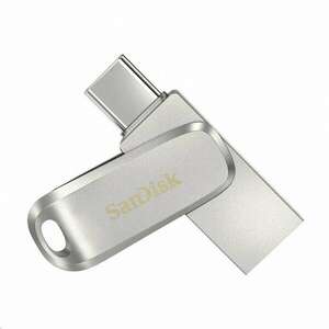 SanDisk Pen Drive 512GB USB 3.1 Gen1 Dual Drive Luxe ezüst kép