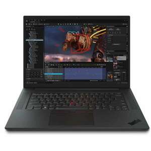 Lenovo ThinkPad P1 Gen 6 Notebook Fekete (16" / Intel i7-13800H / 32GB / 1TB SSD / NVIDIA RTX 4000 Ada 12GB / Win 11 Pro) kép