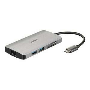 D-Link DUB-M810 3 portos USB HUB + HDMI + kártyaolvasó kép