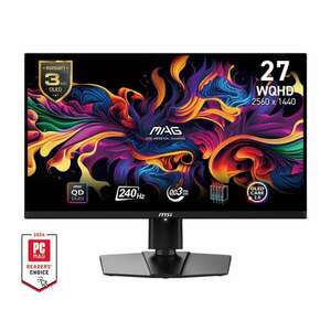 MSI 26, 5" 271QPX MAG 16: 9 WQHD QD-OLED E2 Gaming Monitor (MAG 271QPX QD-OLED E2) kép