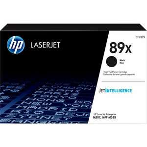 HP 89X nagy kapacitású LaserJet tonerkazetta fekete (CF289X) (CF289X) kép