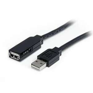 StarTech.com USB2AAEXT15M USB kábel USB 2.0 15 M USB A Fekete kép