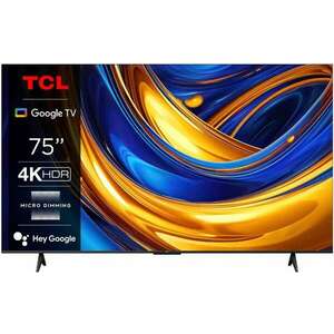 TCL P655 75P655 televízió 190, 5 cm (75") 4K Ultra HD Smart TV Wi-Fi Fekete kép