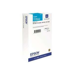 Epson T7552 - XL size - cyan - original - ink cartridge (C13T755240) kép