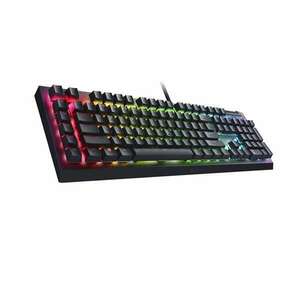 Razer BlackWidow V4 X UK fekete (green switch) gamer billentyűzet kép