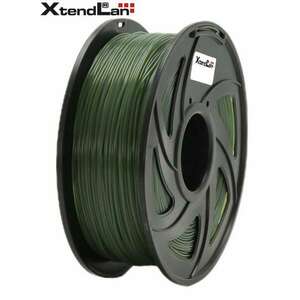 XtendLAN Filament PET-G 1.75mm 1 kg - Vadász zöld (3DF-PETG1.75-AGN 1KG) kép