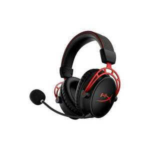 HyperX Cloud Alpha Wireless fekete gamer headset kép