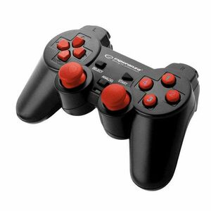 Esperanza Warrior USB Gamepad Black/Red kép