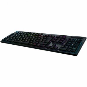 Logitech G915 TKL Lightspeed Wireless RGB Mechanical GL Tactile Gaming Keyboard Carbon US kép