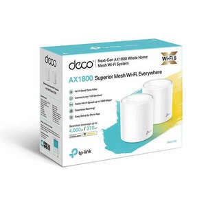 TP-Link Deco X20 AX1800 Whole Home Mesh Wi-Fi 6 System (2-pack) kép