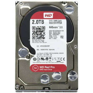 Western Digital Belső HDD 3, 5" 2TB - WD2002FFSX (7200rpm, 64 MB puffer, SATA3 - Red Pro széria) kép