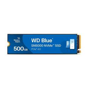 Western Digital Blue SN5000 500 GB M.2 PCI Express 4.0 NVMe 3D TLC NAND kép