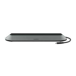 Belkin INC014BTSGY dokkoló állomás és port replikátor Vezetékes USB 3.2 Gen 2 (3.1 Gen 2) Type-C Fekete, Szürke kép