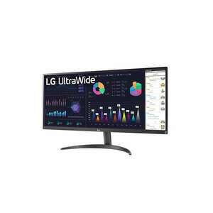 LG 34WQ500-B számítógép monitor 86, 4 cm (34") 2560 x 1080 pixelek UltraWide Full HD LED Fekete kép