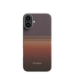 Pitaka Tactile Woven tok SUNSET Apple iPhone 16 készülékhez - MagSafe rögzítéssel (KI1601U) kép