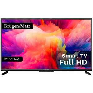 Kruger&Matz Smart TV 40" Full HD D-LED DVB-T2/S2 H.265 Hevc kép