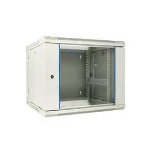 Extralink 9U 600X600 AZH WALL-MOUNTED RACKMOUNT CABINET SWING TYPE GRAY Falra szerelhető állvány Szürke kép