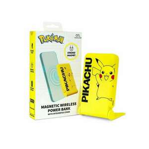 OTL Pokémon Pikachu Mágneses Vezeték nélküli Powerbank (Platform nélküli) kép