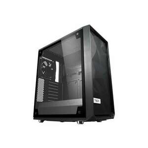 Fractal Design Meshify C – TG Midi Tower Fekete, Átlátszó kép