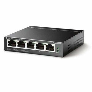 TP-Link Switch PoE - TL-SG105PE (5 port 1Gbps; 5 af/at PoE+ port; 65W) kép