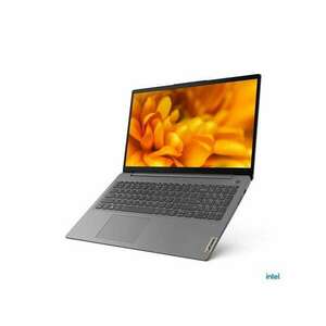 Lenovo IdeaPad 3 15ITL6 15, 6"FHD/Intel Core i3-1115G4/8GB/512GB/Int.VGA/Win11/szürke laptop kép