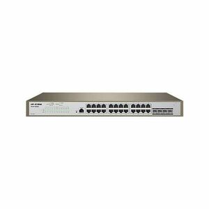 IP-COM Switch Vezérelhető - PRO-S24 (24x1Gbps + 4x1Gbps SFP + 1x1Gbps console port) kép