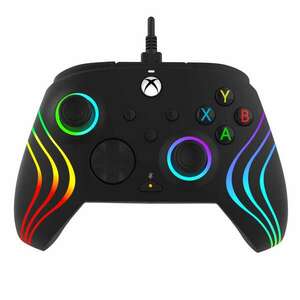 PDP Afterglow Wave Vezetékes controller (Xbox Series X|S/Xbox One/PC) - Fekete (049-024) kép