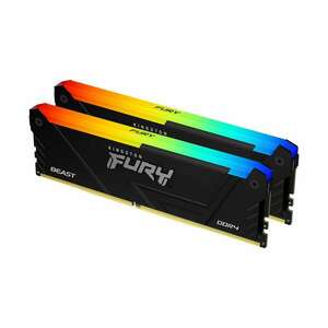 DDR4 KINGSTON FURY Beast RGB 3600MHz 16GB - KF436C17BB2AK2/16 (KIT 2DB) kép