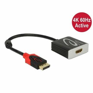 DeLOCK 65207 video átalakító kábel 0, 2 M DisplayPort HDMI (65207) kép