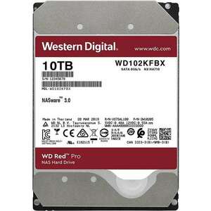 Western Digital Red Pro 3.5" 10TB SATAIII 7200RPM 256MB belső merevlemez kép