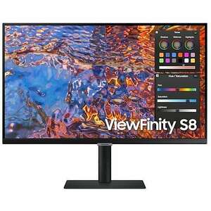 Samsung LS27B800PXPXEN monitor 68, 6 cm (27") 3840 x 2160 px 4K Ultra HD LED Fekete kép