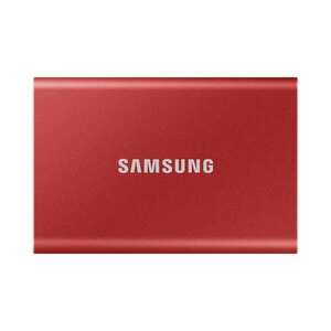 Samsung Külső SSD 2TB - MU-PC2T0R/WW (T7 external, piros, USB 3.2, 2TB) kép