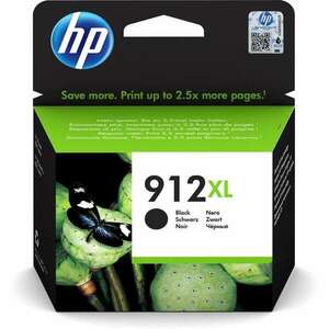 Hp 912xl/3yl84ae tintapatron black original kép