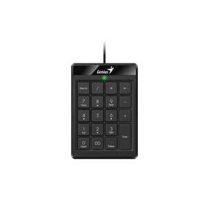 Genius Billentyűzet - Numpad 110 Slim (Vezetékes, USB, vékony, numerikus billentyűzet, fekete) kép