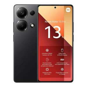 Xiaomi Redmi Note 13 Pro 16, 9 cm (6.67") Dual SIM Android 13 4G USB C-típus 8 GB 256 GB 5000 mAh Fekete kép